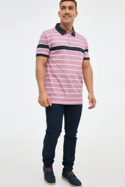 Polo De Rayas Con Contraste