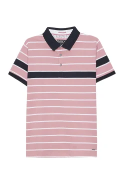 Polo De Rayas Con Contraste