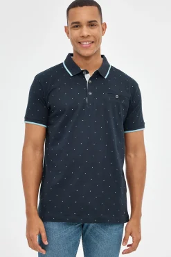 Polo Estampado Mini Print
