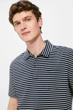 Polo Jersey Multiraya Bolsillo