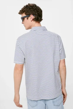 Polo Jersey Multiraya Bolsillo