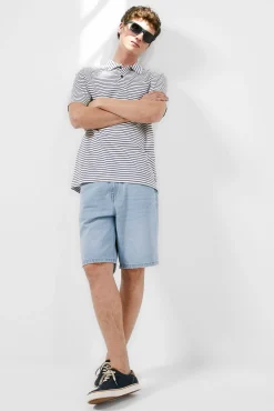 Polo Jersey Multiraya Bolsillo