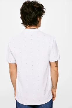Polo Mao Slim Estampado All Over