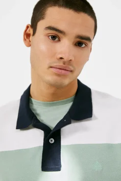 Polo Pique Color Block