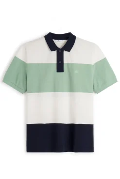 Polo Pique Color Block