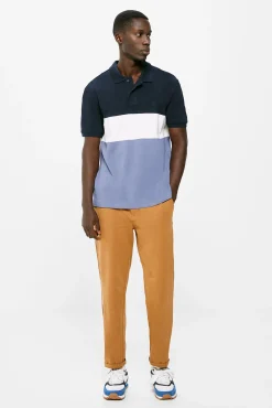 Polo Pique Color Block