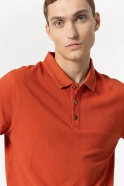 Polo Pique Cuello Con Detalle