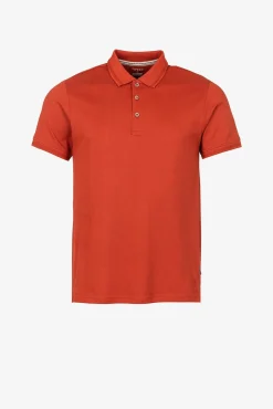 Polo Pique Cuello Con Detalle