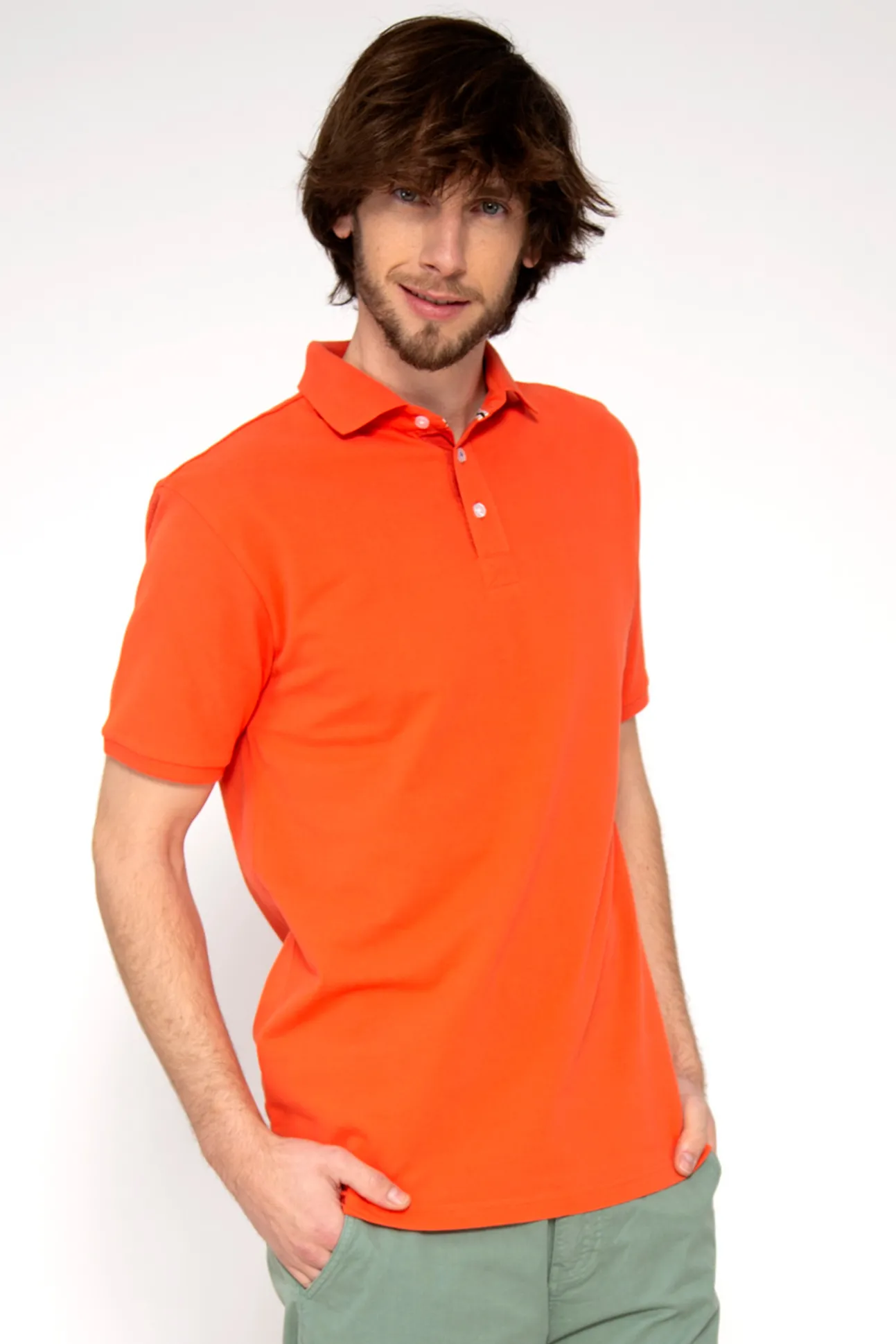Polo Pique De Manga Corta.