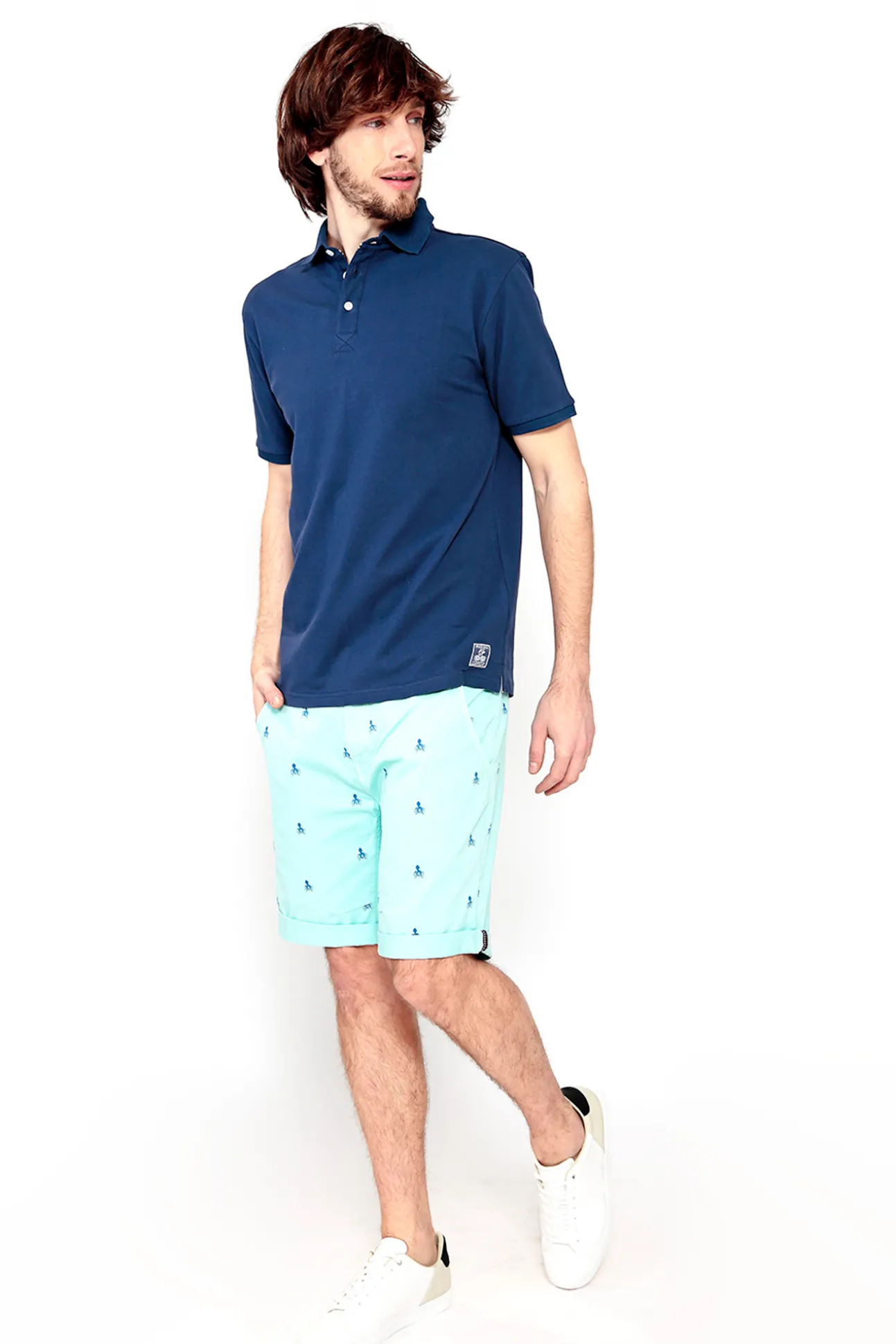 Polo Pique De Manga Corta.