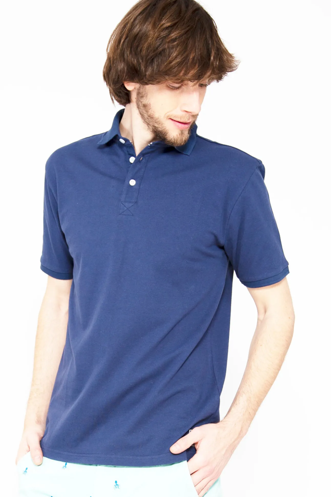 Polo Pique De Manga Corta.