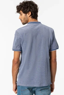 Polo Pique Detalle Estampado Con Relieve