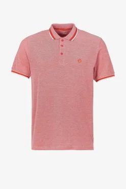 Polo Pique Detalle Estampado Con Relieve