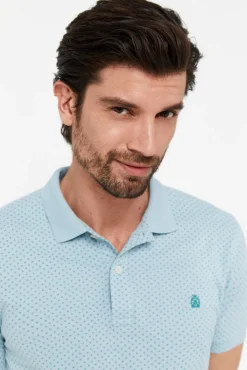 Polo Pique Microestampado