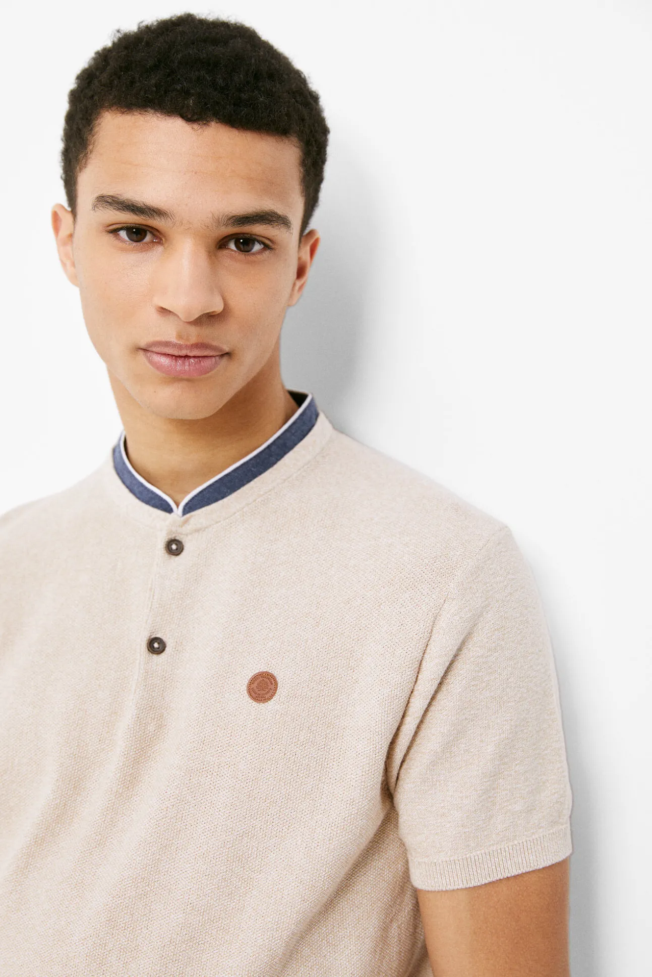 Polo Punto Cuello Mao