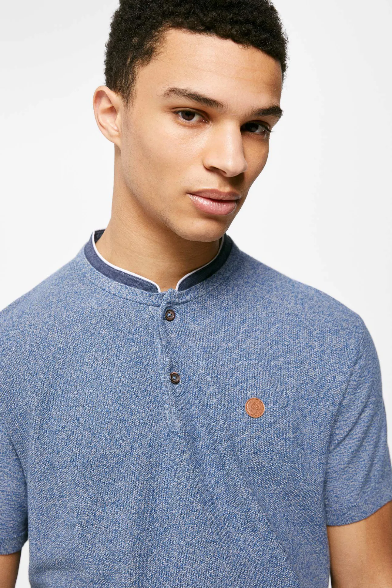 Polo Punto Cuello Mao