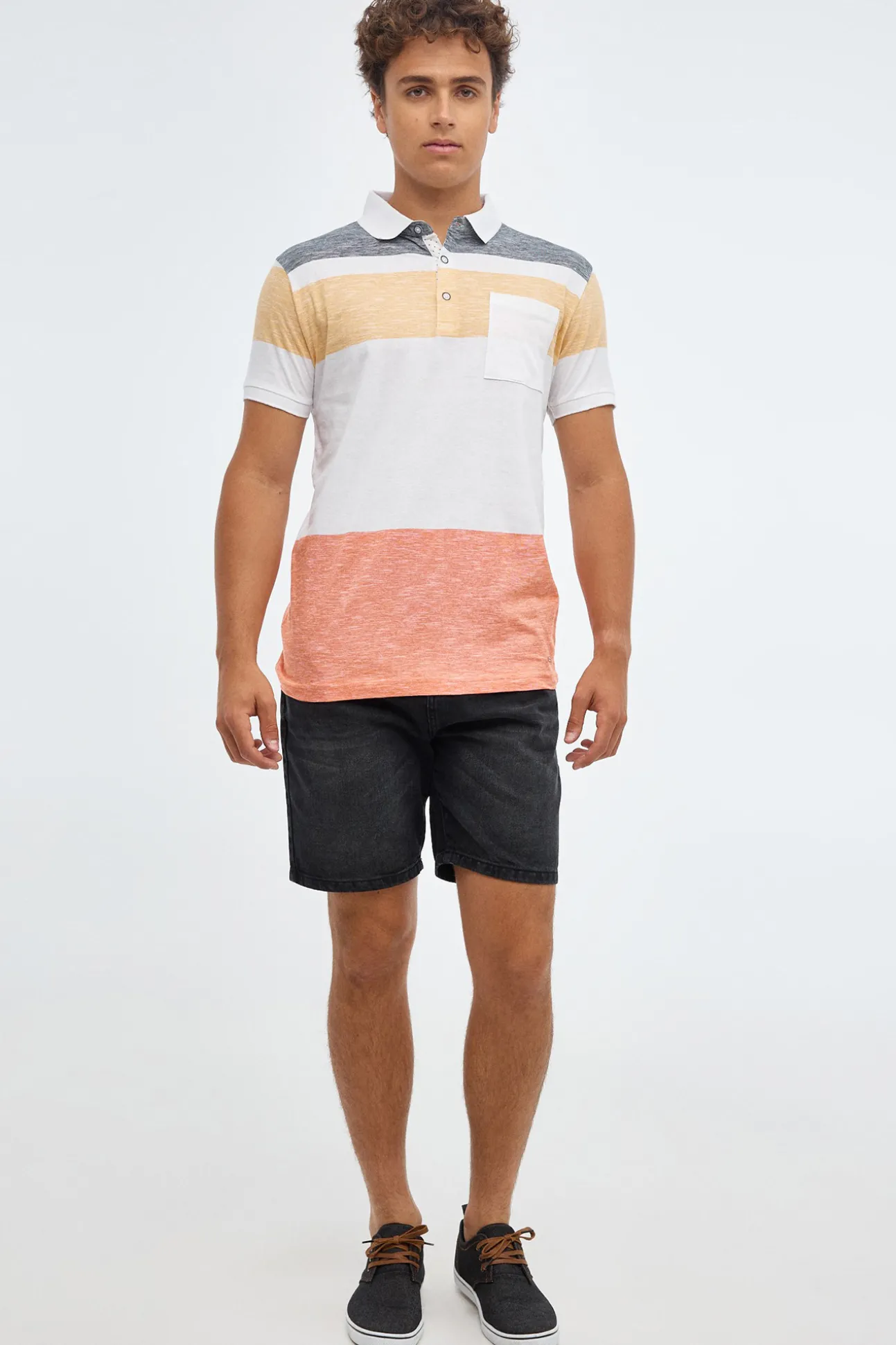 Polo Rayas De Colores
