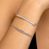 Pulsera 12 Pebbles Plata