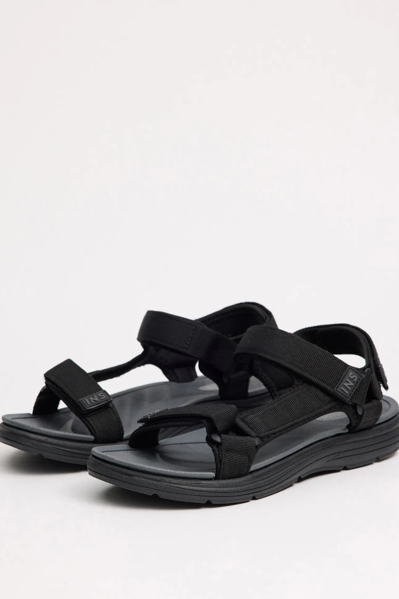Sandalia Deportiva Nylon Negra