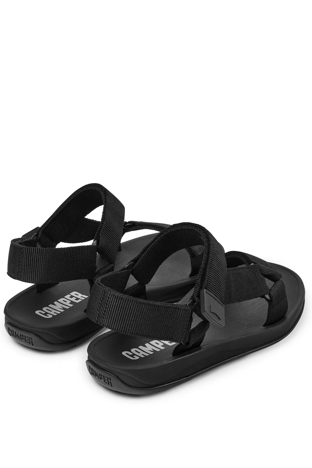Sandalia Negra Para Hombre.