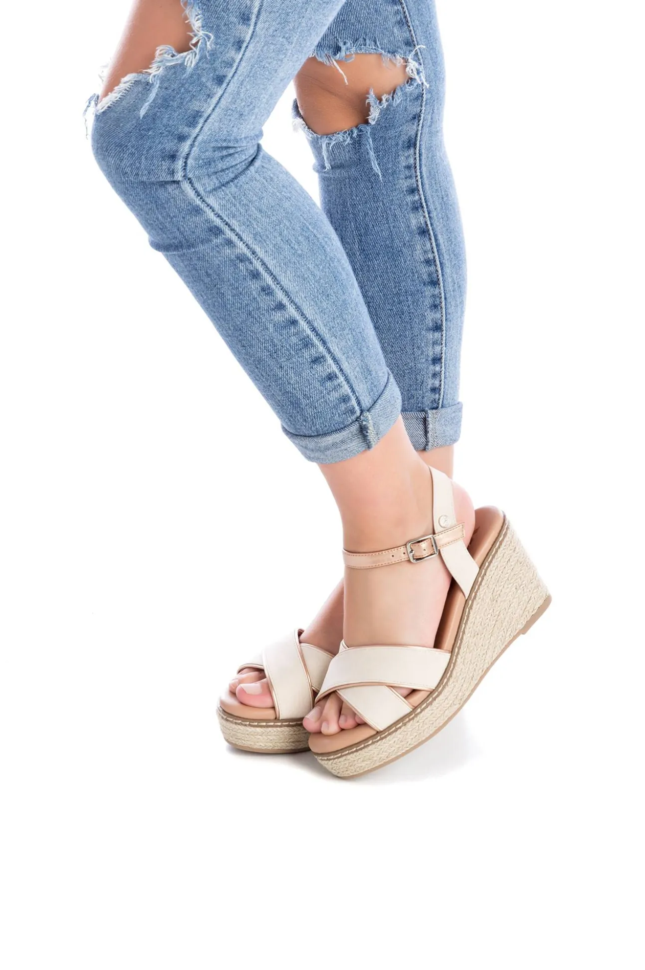 Sandalias Con Cuna