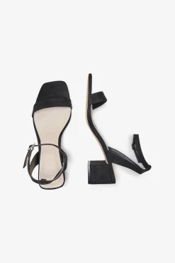 Sandalias Tacon Ancho