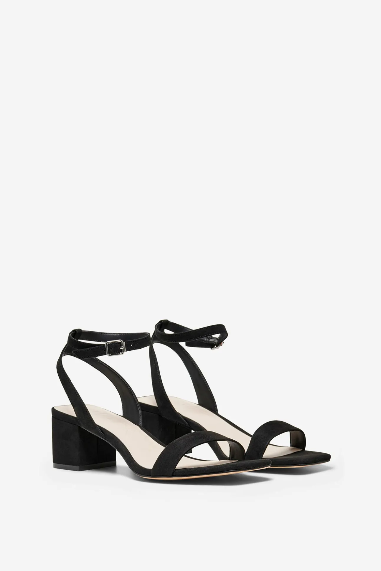 Sandalias Tacon Ancho