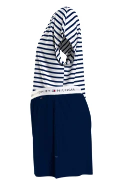 Set De Short Y Camiseta De Rayas