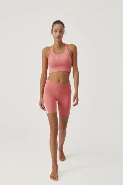 Short Daira Pink Peach/White