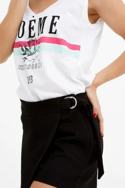 Short Falda Hebilla