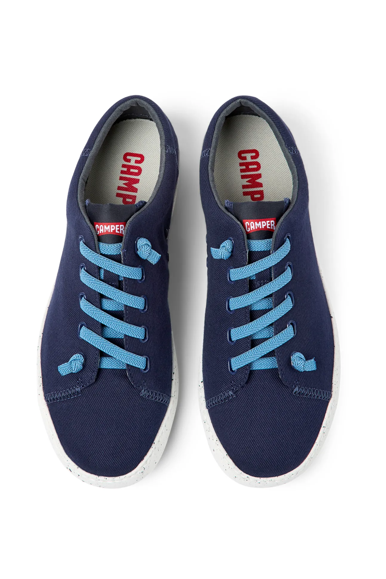 Sneakers Beige De Tejido Para Hombre.