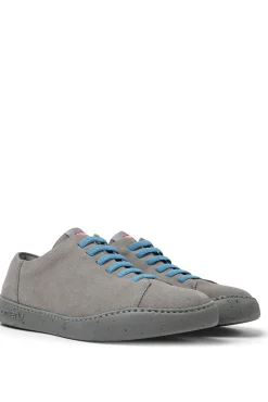 Sneakers Grises De Nobuk Para Hombre.
