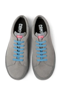 Sneakers Grises De Nobuk Para Hombre.