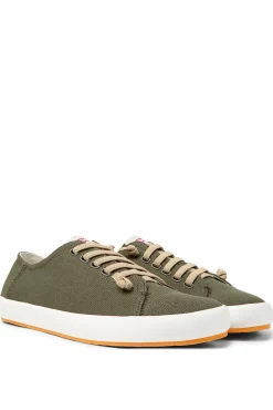 Sneakers Grises De Tejido Para Hombre.