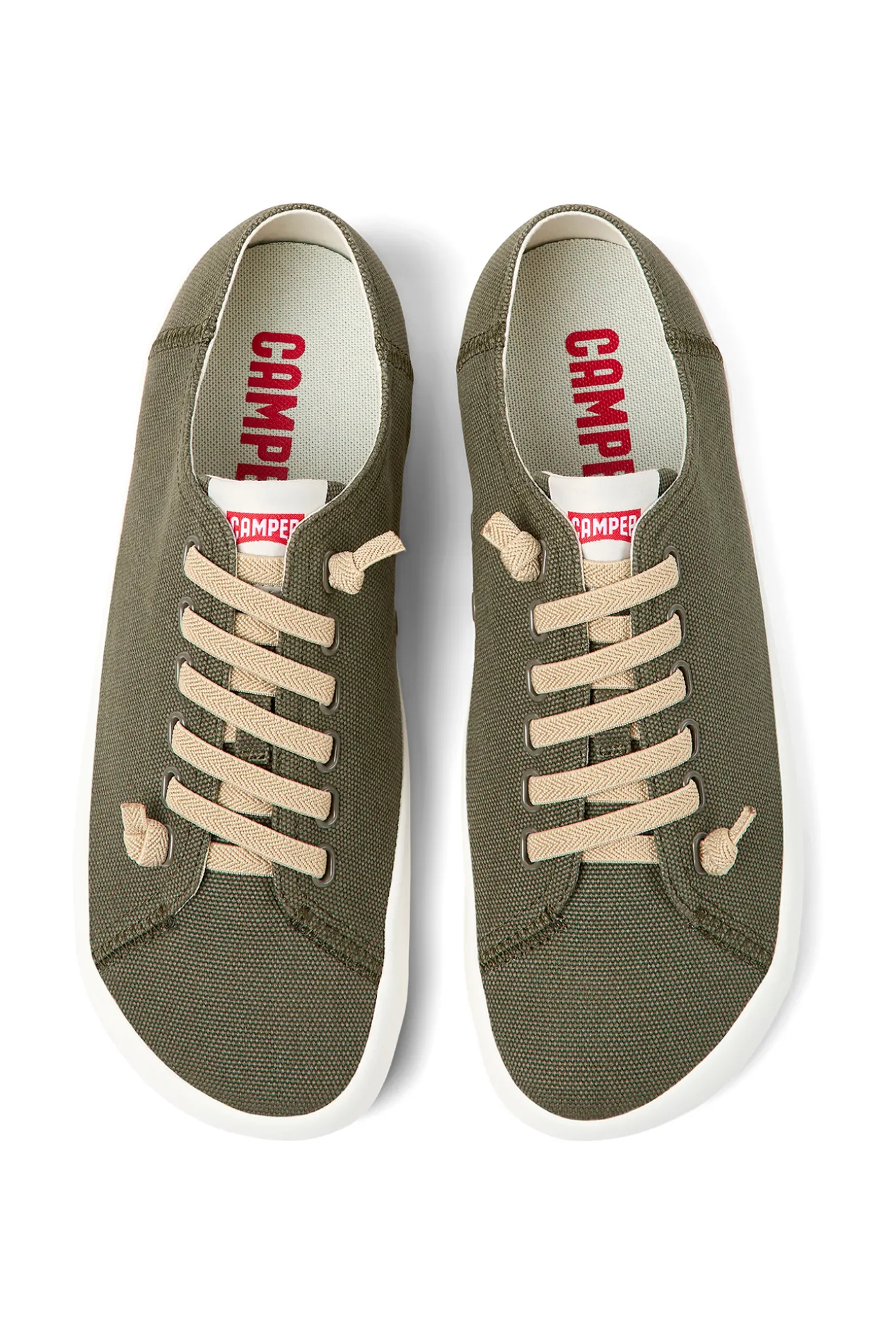 Sneakers Grises De Tejido Para Hombre.