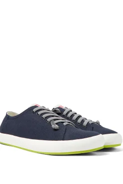 Sneakers Grises De Tejido Para Hombre.