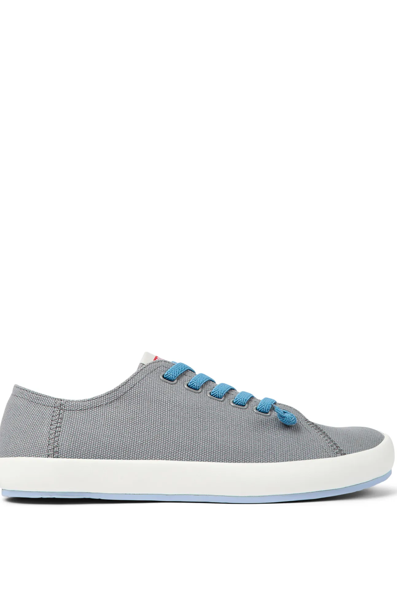 Sneakers Grises De Tejido Para Hombre.