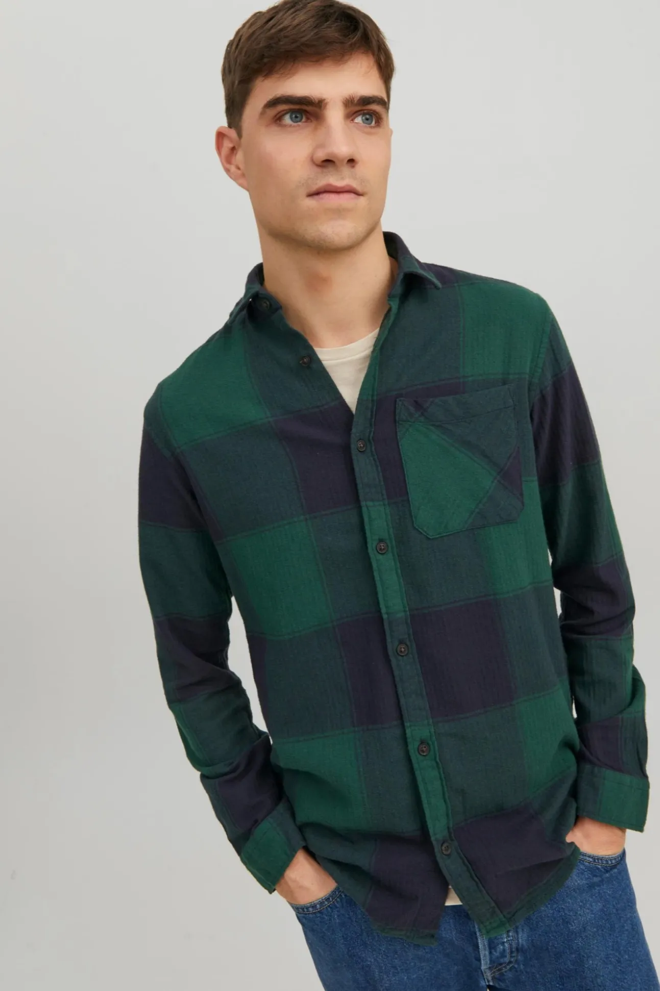 Sobrecamisa Cuadros