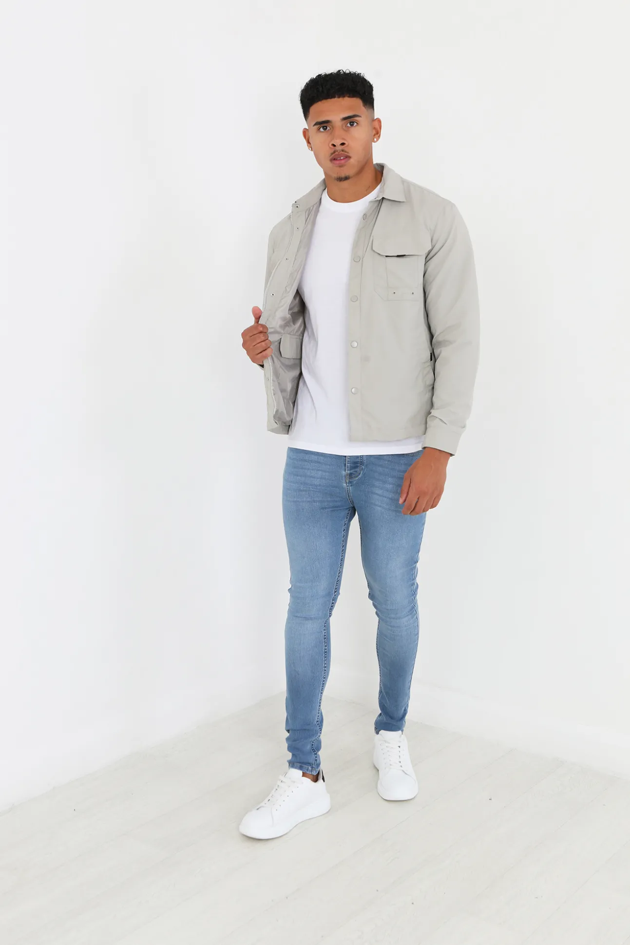 Sobrecamisa Regular Cremallera