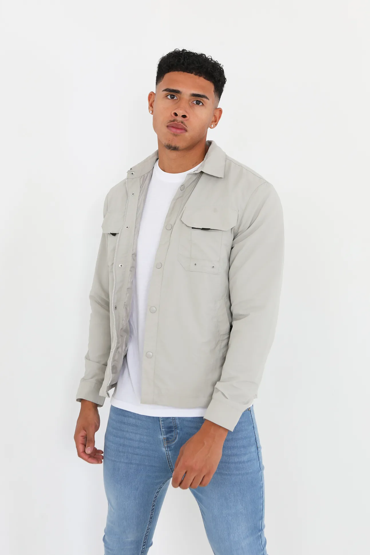 Sobrecamisa Regular Cremallera