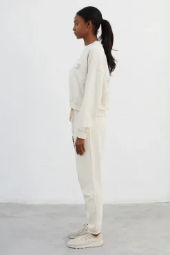 Sudadera 100% Algodon Blanca