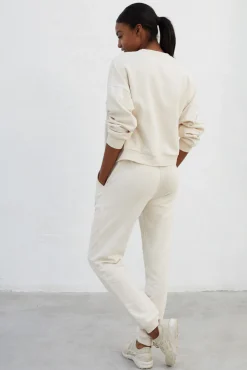 Sudadera 100% Algodon Blanca