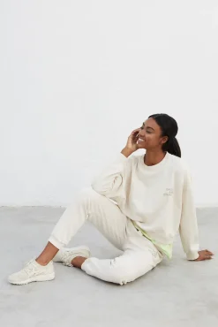 Sudadera 100% Algodon Blanca