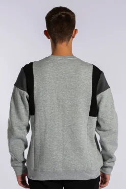 Sudadera Confort Gris Melange