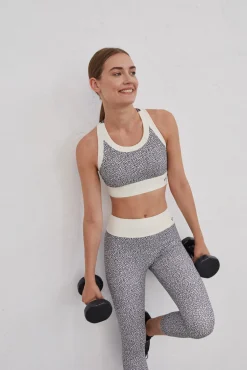 Sujetador Deportivo Animal Print 4D Stretch