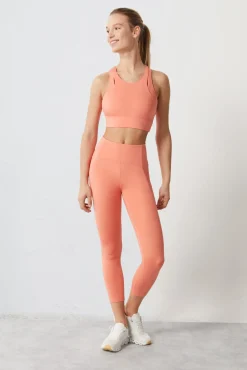 Sujetador Deportivo Cut Out Coral 4D Stretch