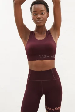 Sujetador Deportivo Morado 4D Stretch