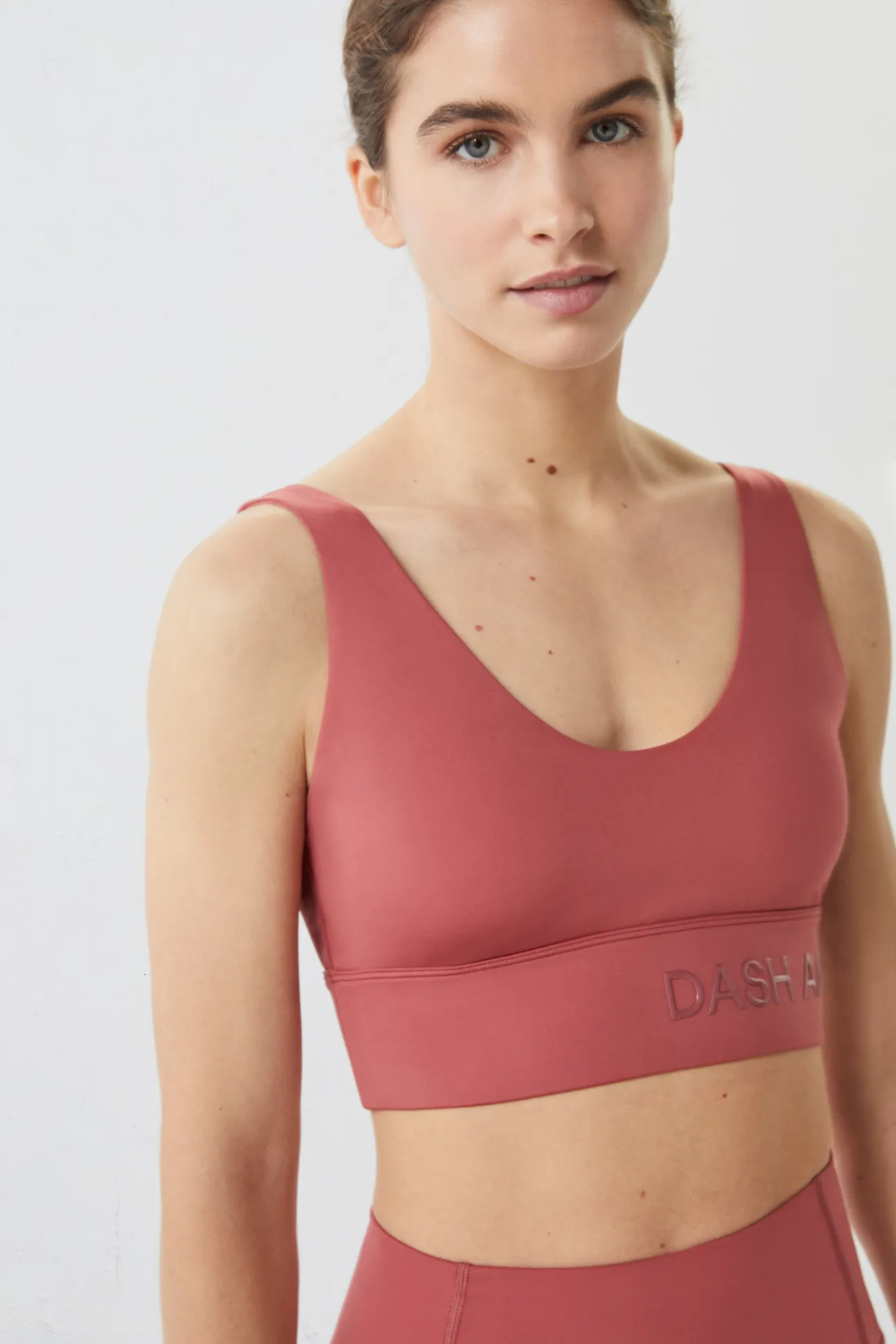 Sujetador Deportivo Naranja 4D Stretch