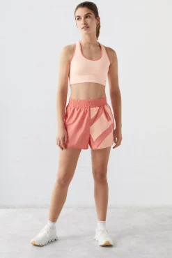 Sujetador Deportivo Reversible Naranja