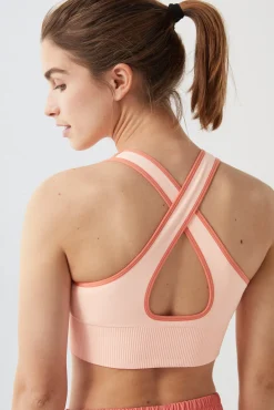 Sujetador Deportivo Reversible Naranja